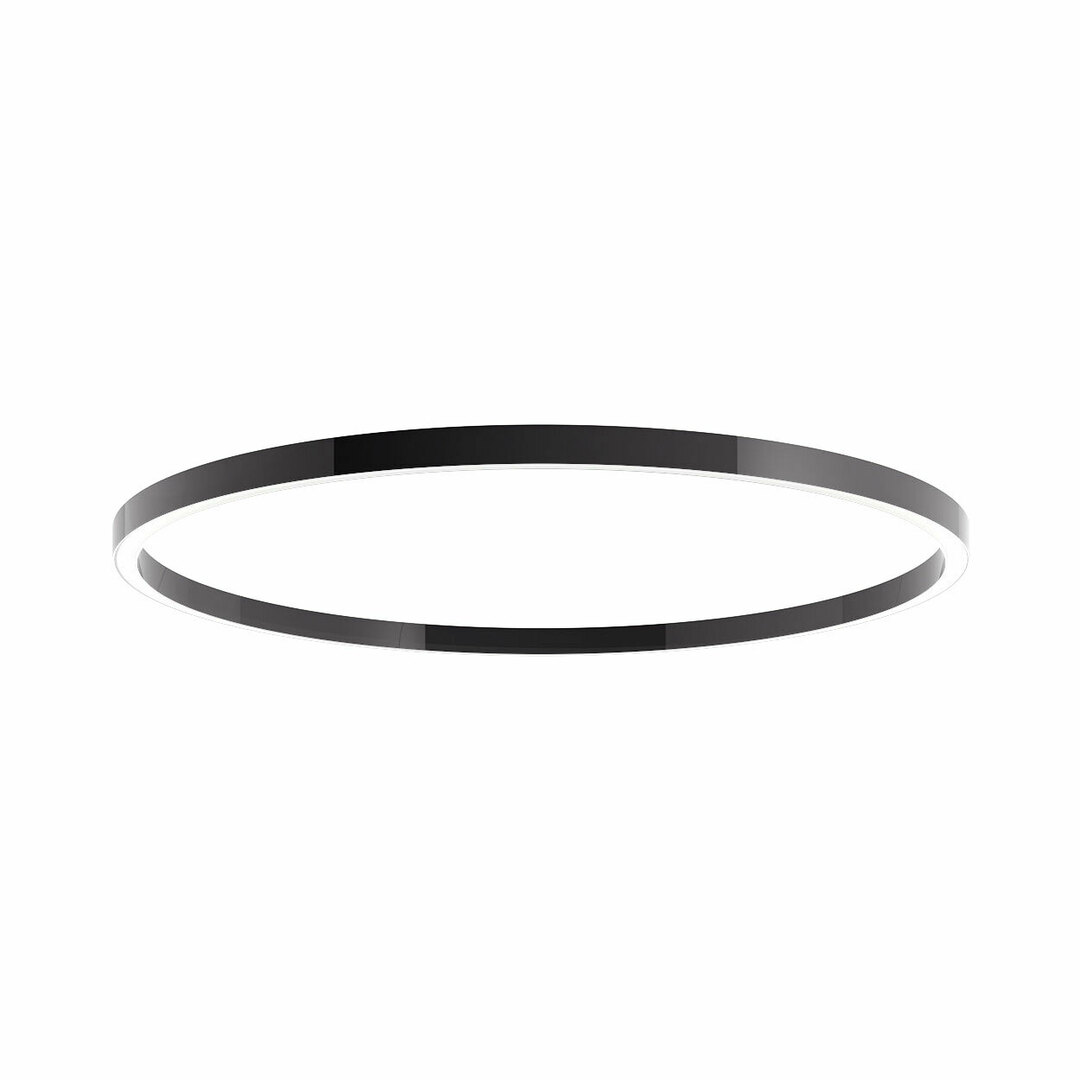 ALFREDO 1900 / U stropná LED PHILIPS LV 138,8W / 20728lm / 3000K / TD, 230V, sýto čierna (lesklá) RAL 9005