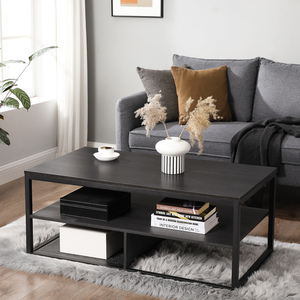 Moderný čierny priemyselný konferenčný stolík LCT501B01 small 1
