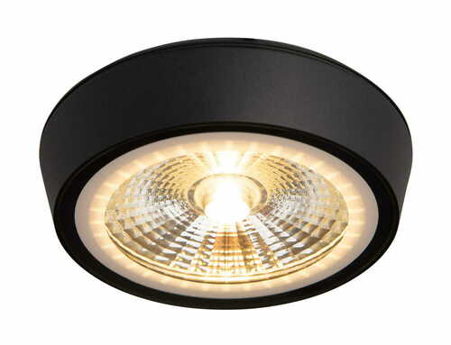 Skontrolujte Plafón Max Light Charon C0208 LED 11W čierny 12,8 cm IP65 stmievateľný