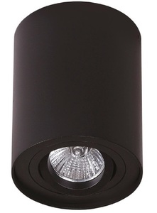 Stropné svietidlo Maxlight Basic Round C0068 čierne GU10 9,5 cm small 0