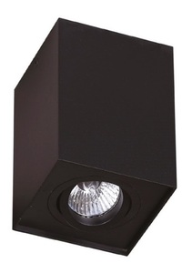 Plafón Max Light Basic Square I C0071 čierny GU10 50W 9,5x9,5 cm small 0