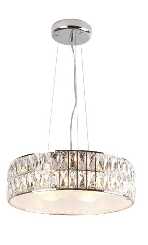 Skontrolujte Závesné svietidlo Max Light Diamante P0236 chróm 5xG9 38 cm