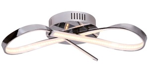 Stropné LED svietidlo Max Light Infinity C0099 chróm, 45 × 45 cm, 14 W, 3000 K small 0