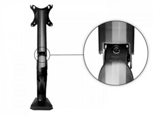 Držiak monitora na stôl - plynová pružina 17-27" - predaj small 7