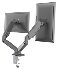 Stolový držiak na dva monitory - plynová pružina - 13-32" small 6