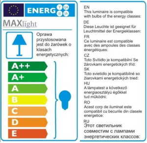 Prívesné svietidlo Max Light Monaco P0260 chróm sklo 15x40W 60 cm small 3