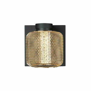 Nástenné svietidlo Max Light Mesh W0293 zlaté 12x12 cm LED 3000K 0 Nástenné svietidlo Max Light Mesh W0293 zlaté 12x12 cm LED 3000K small 0