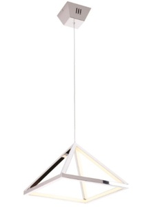LED závesné svietidlo Max Light Peak S P0273 chróm 20 W 3000 K Ø30 cm small 0