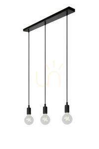 Závesné svietidlo Lucide FIX čierne 3xE27 75 cm 08408/03/30 small 3