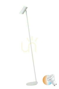 Stojacia lampa Lucide Hester biela LED GU10 7W 137 cm 19700/01/31 small 0
