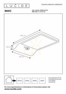 Solárne vonkajšie nástenné svietidlo Lucide BASIC čierne LED 3W 380lm 2700K IP44 so senzorom 22862/04/30 small 5