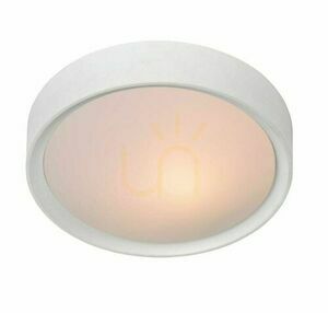 Plafón Lucide LEX biely 25 cm E27 LED 9W IP20 08109/01/31 small 0