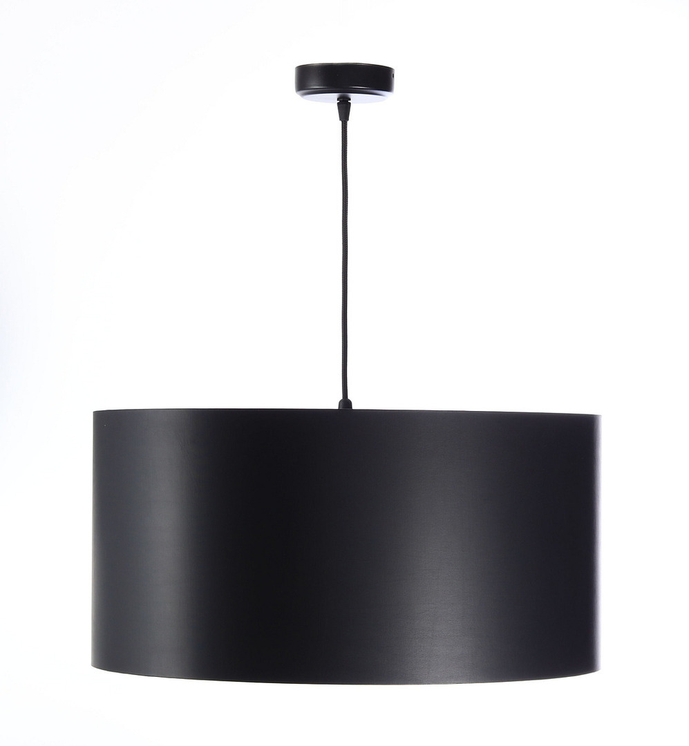 Náhľad Čierno-strieborné závesné svietidlo 50cm LEXIE E27 60W latex, satén - predaj Čierno-strieborné závesné svietidlo 50cm LEXIE E27 60W latex, satén - predaj