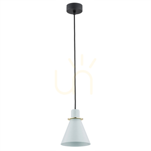 Závesná lampa ARGON BEVERLY modrá matná mosadz E27 4682 small 1
