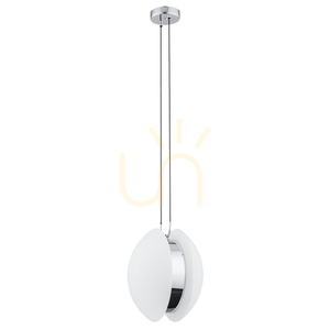 Závesné svietidlo ARGON BUFFALO opálové matné chróm E27 SKU 4678 small 1