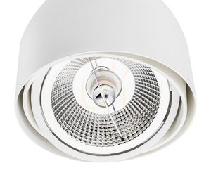 Plafón ARGON GARLAND biely GU10 1x1W 4710 BZ small 2