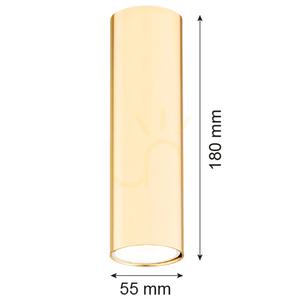 Stropné svietidlo ARGON TYBER PLUS mosadz GU10 SKU 4761 small 3
