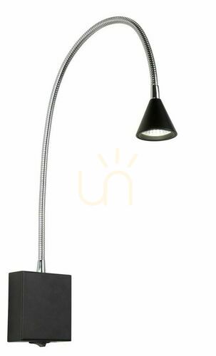 Skontrolujte Nástenné svietidlo Lucide BUDDY čierne LED 3W 4000K 18293/03/30