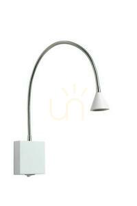 Nástenné svietidlo Lucide BUDDY LED biele strieborné 3W 4000K 18293/03/31 small 1