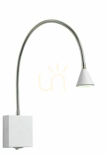 Skontrolujte Nástenné svietidlo Lucide BUDDY LED biele strieborné 3W 4000K 18293/03/31
