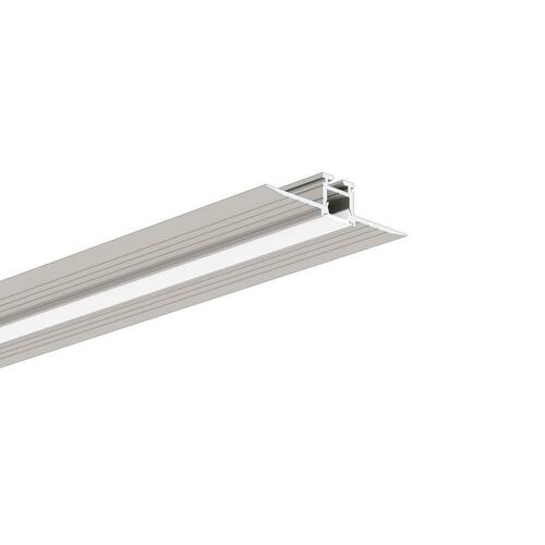 Skontrolujte LED hliníkový profil KOZEL-10 Silver neanodizovaný 2m