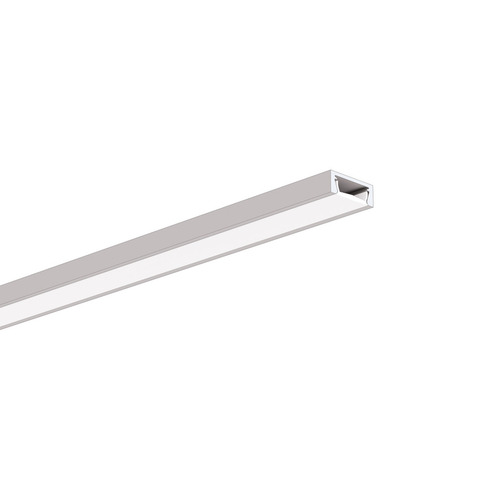 Skontrolujte LED profil 16mm MICRO-PLUS Strieborný eloxovaný e6-k1 2m