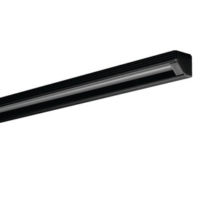 Uhlový profil LED čierny 45-ALU eloxovaný e6-k7 2m small 1