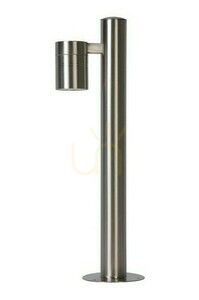 Vonkajšie stĺpové svetlo Lucide ARNE-LED strieborné nerezová oceľ IP44 14867/49/12 small 5