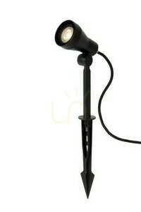 Vonkajšie bodové svetlo Lucide SPIKE LED čierne IP54 GU10 27882/05/30 small 6