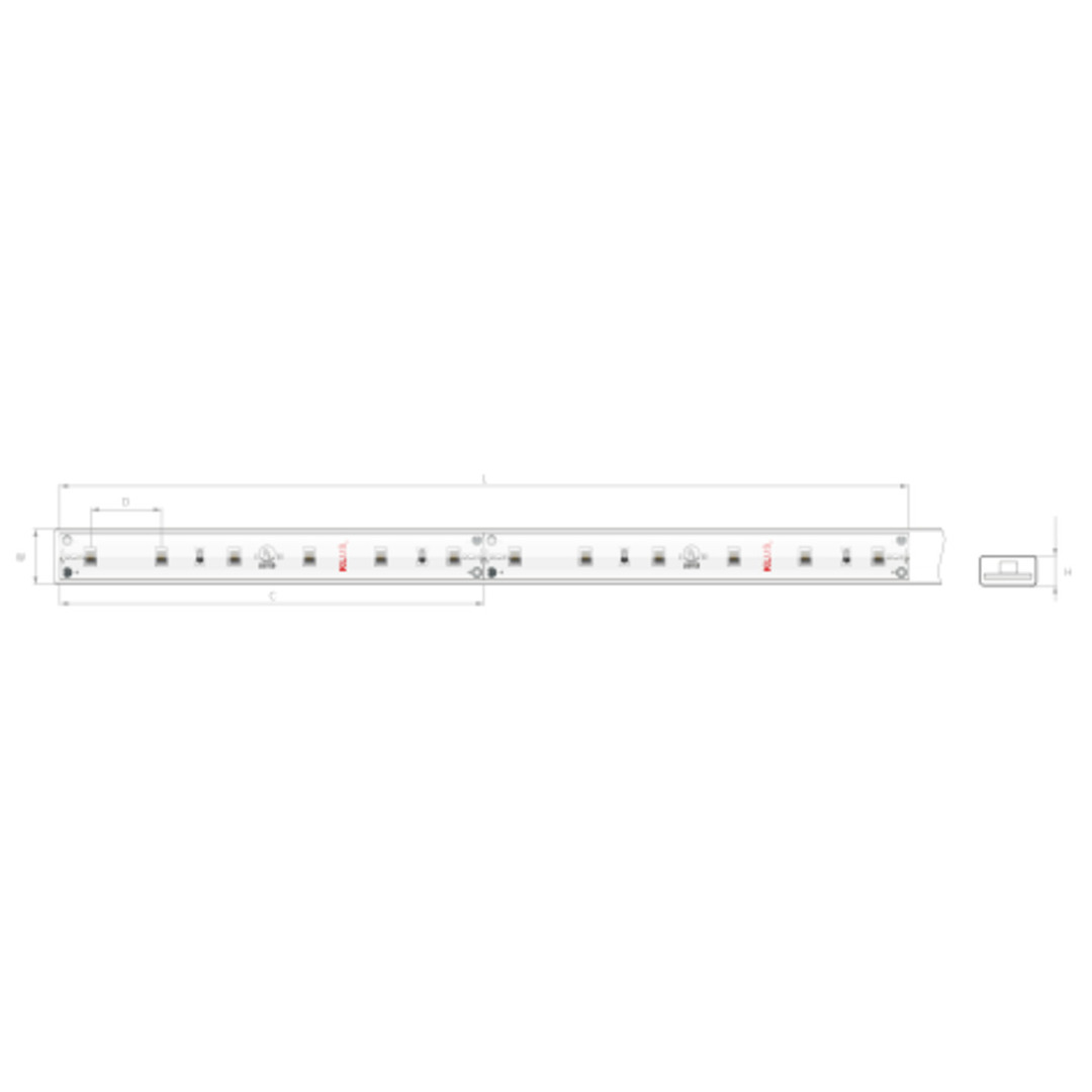 Skontrolujte LED pás WP-K-27-1210-24V 4,8W / m LED pás WP-K-27-1210-24V 4,8W / m
