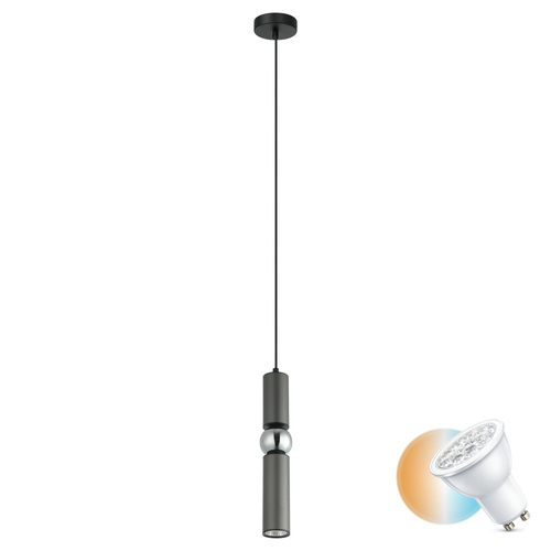 Skontrolujte Závesná lampa Italux Isidora GU10 čierna PND-14290-1-GR
