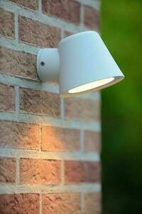 Vonkajšie nástenné svietidlo Lucide Dingo biele IP44 LED GU10 14881/05/31 small 2
