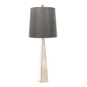 Svetlá stolná lampa Ascent 1 - Leštený Nikle Elstead small 0