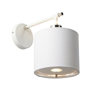 Svetlo Balance 1 Light - biele a leštené niklové Elstead small 0