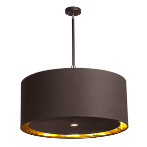 Balance 4 Light Extra Large Pendant Lamp - Bronz a leštená mosadz Elstead small 0