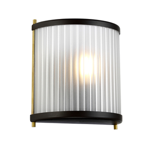 Corona 1 Light Wall Light - Museum Bronze Elstead small 0