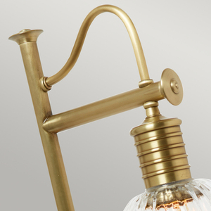 Svetelná stolná lampa Douille 1 - Staršia mosadz Elstead small 1