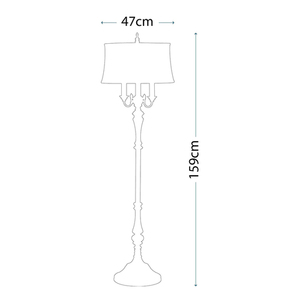 Svetlá stojaca lampa Gibson 4 Elstead small 4