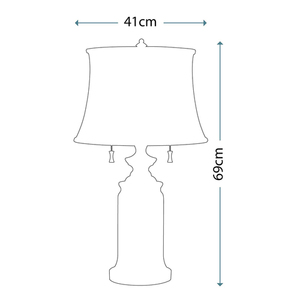 Svetlá stolová lampa v kajute 2 - Starožitná Nikel Elstead small 1