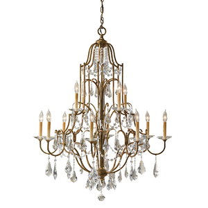 Valentina 12 Light Mu Lighti-Tier Luster Elstead small 0