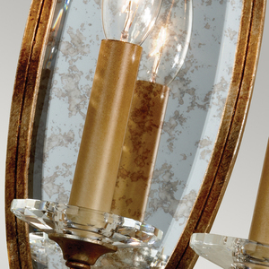 Valentina 3 Light Wall Light Elstead small 2