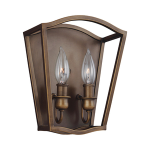 Yarmouth 2 Light Wall Light Elstead small 0