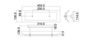 Duet 2 Light Wall Light Elstead small 1
