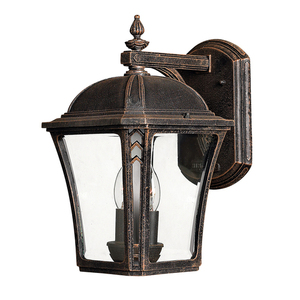 Svetlá stredná nástenná lampa Wabash 2 Elstead small 0