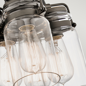 Brinley 6 Light Pendant Lamp - Olde Bronze Elstead small 5