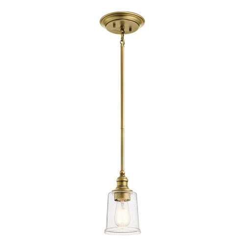 Skontrolujte Mini závesné svietidlo Waverly 1 Light - prírodná mosadz Elstead