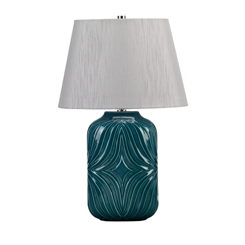 Skontrolujte Svetelná stolná lampa Muse 1 - Turqse Elstead