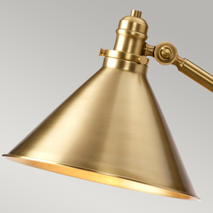 Svetlá stojaca lampa Provence 1 - Staršia mosadz Elstead small 3