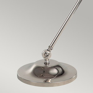 Svetlá stolová lampa Provence 1 - Leštený nikel Elstead small 4
