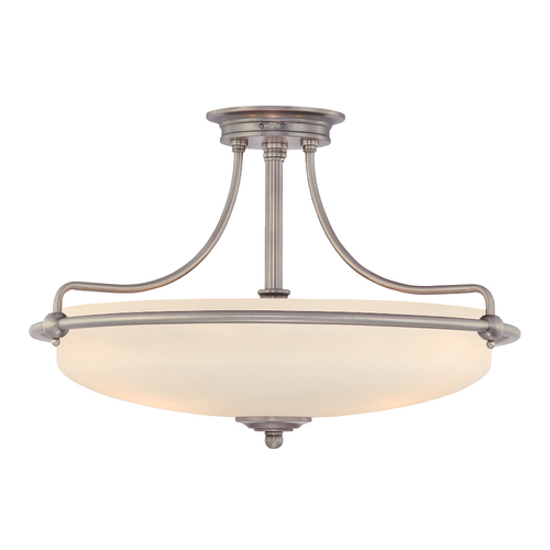 Skontrolujte Griffin 4 Light Semi-Flush Light - leštený chróm Elstead